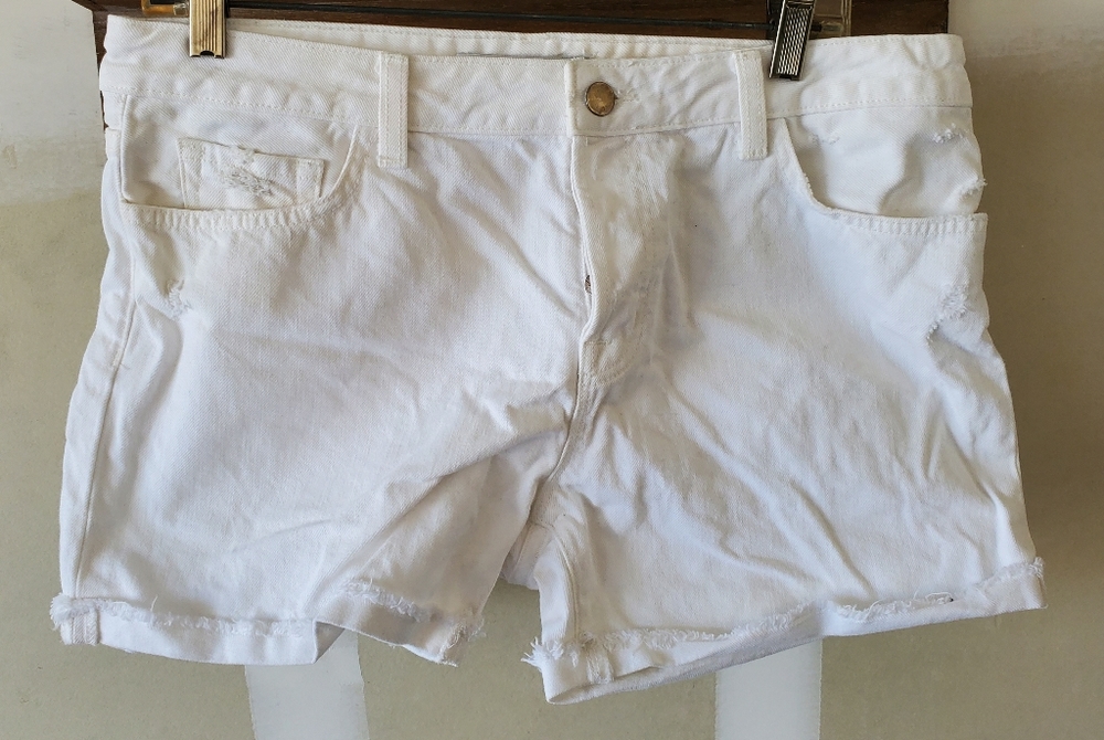 White shorts